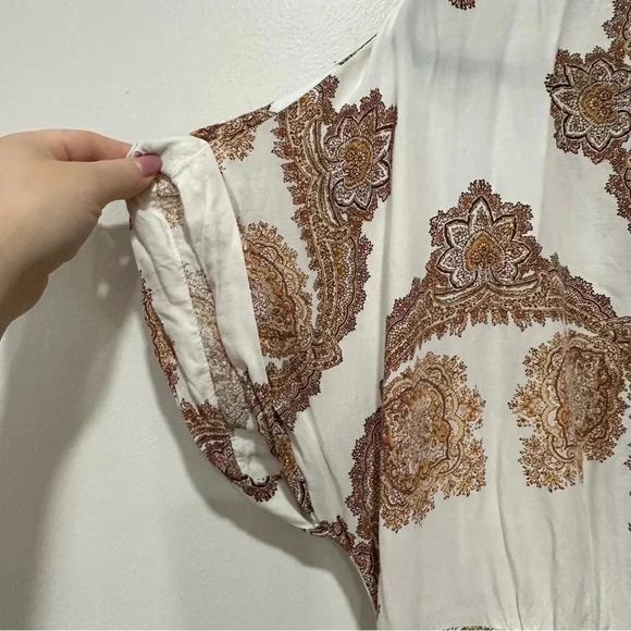 H&M paisley midi print dress 12 - Picture 6 of 7